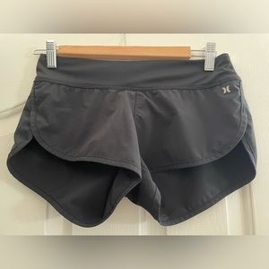 Hurley Black Shorts with a pocket